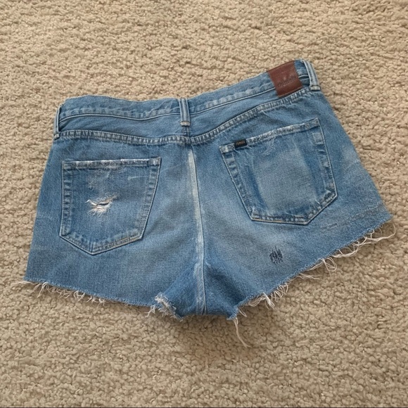 Chimala Japanese Selvedge Light Wash Cut Offs - Picture 6 of 8